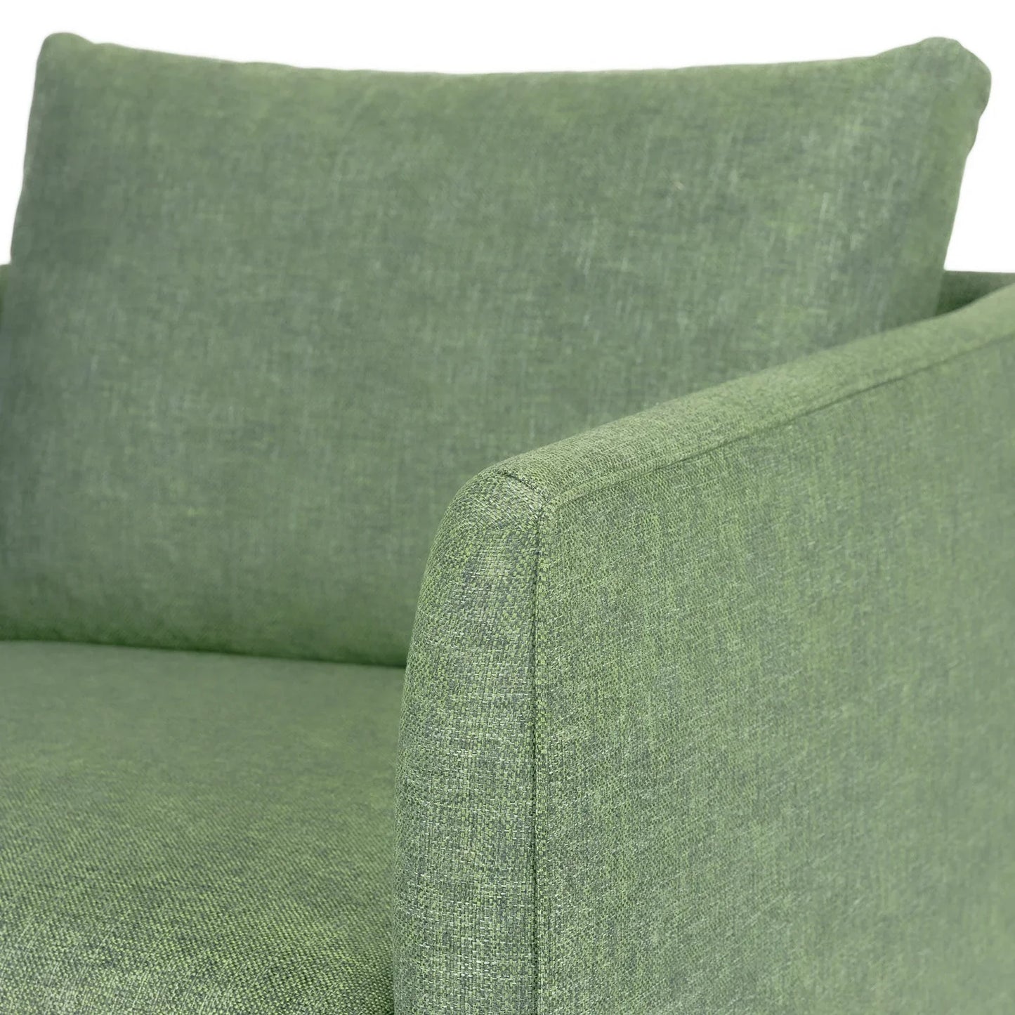Anne Sofa | 1 Seater | Down-feather Back Cushion | Removable Fabric