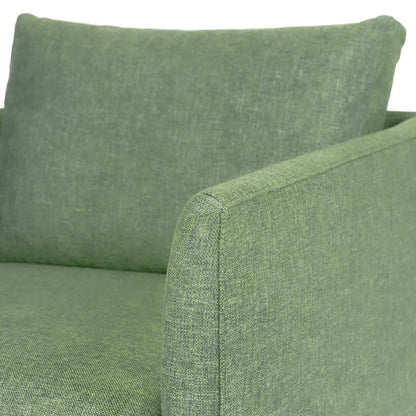 Anne Sofa | 1 Seater | Down-feather Back Cushion | Removable Fabric