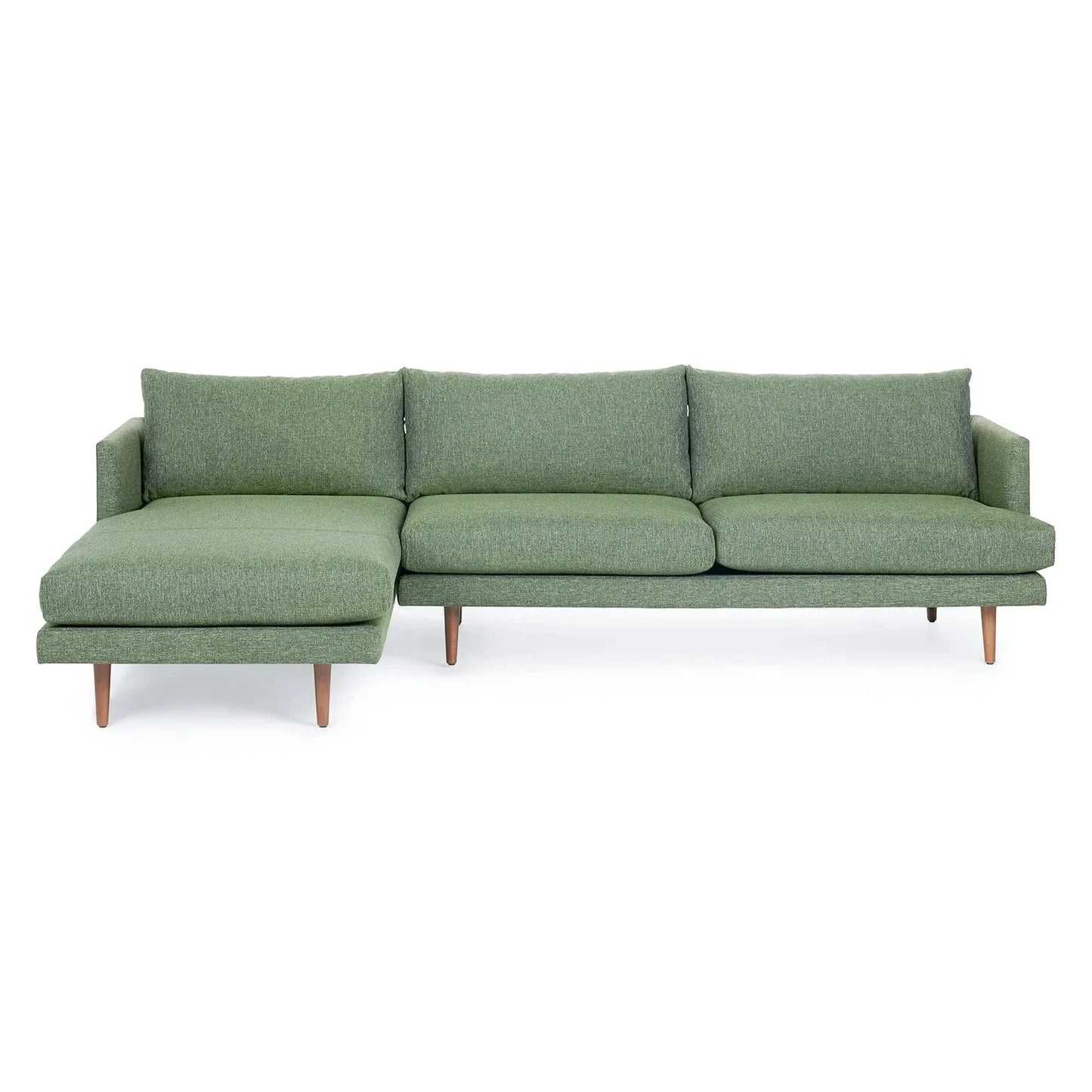 Anne Sofa | L Shaped Right Sectional | Polyfill Cushion (9.3 feet) XL | Removable Fabric