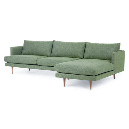 Anne Sofa | L Shaped Sectional | Polyfill Cushion (9.3 feet) XL | Removable Fabric