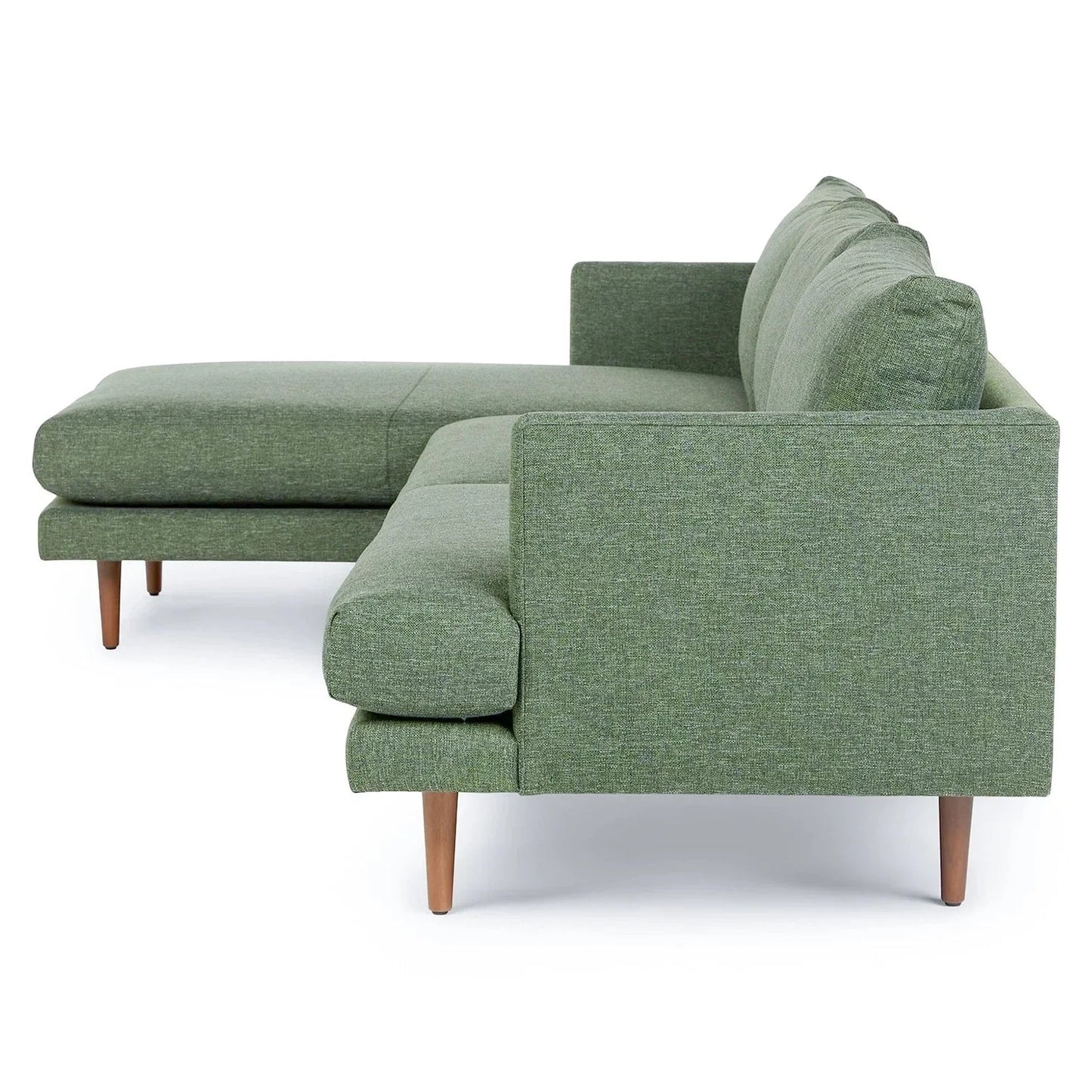 Anne Sofa | L Shaped Sectional | Polyfill Cushion (9.3 feet) XL | Removable Fabric