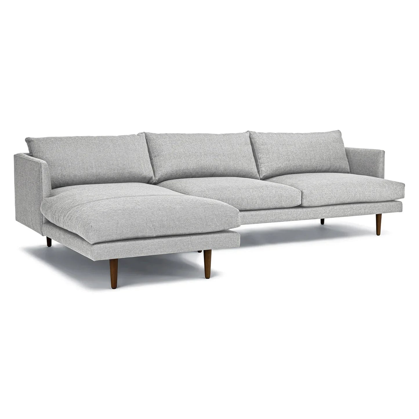 Anne Sofa | L Shaped Sectional | Polyfill Cushion (9.3 feet) XL | Removable Fabric