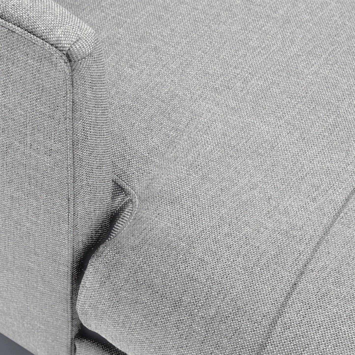 Anne Sofa | L Shaped Sectional | Down-feather Back Cushion (9.3 feet) XL | Removable Fabric