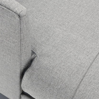 Anne Sofa | L Shaped Sectional | Polyfill Cushion (9.3 feet) XL | Removable Fabric