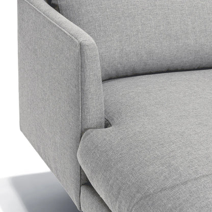 Anne Sofa | L Shaped Sectional | Polyfill Cushion (9.3 feet) XL | Removable Fabric