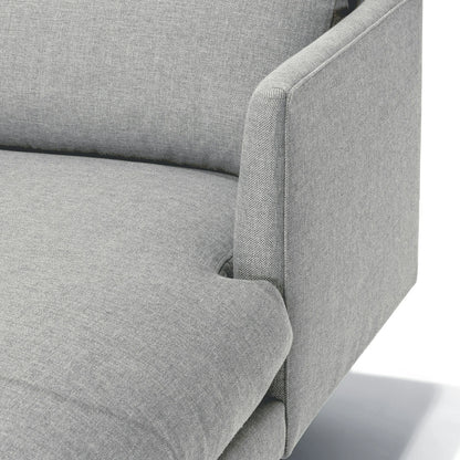 Anne Sofa | L Shaped Right Sectional | Down-feather Cushion (9.3 feet) XL | Removable Fabric