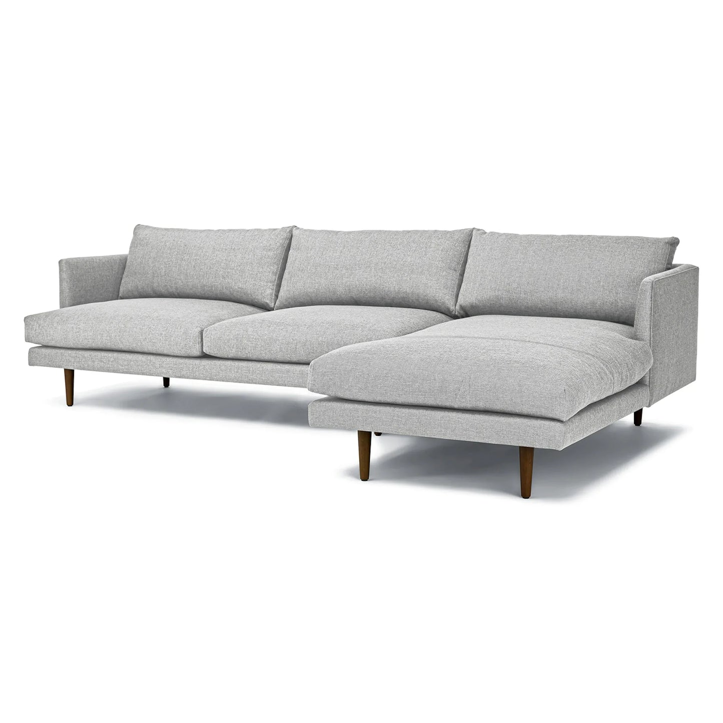 Anne Sofa | L Shaped Sectional | Polyfill Cushion (9.3 feet) XL | Removable Fabric