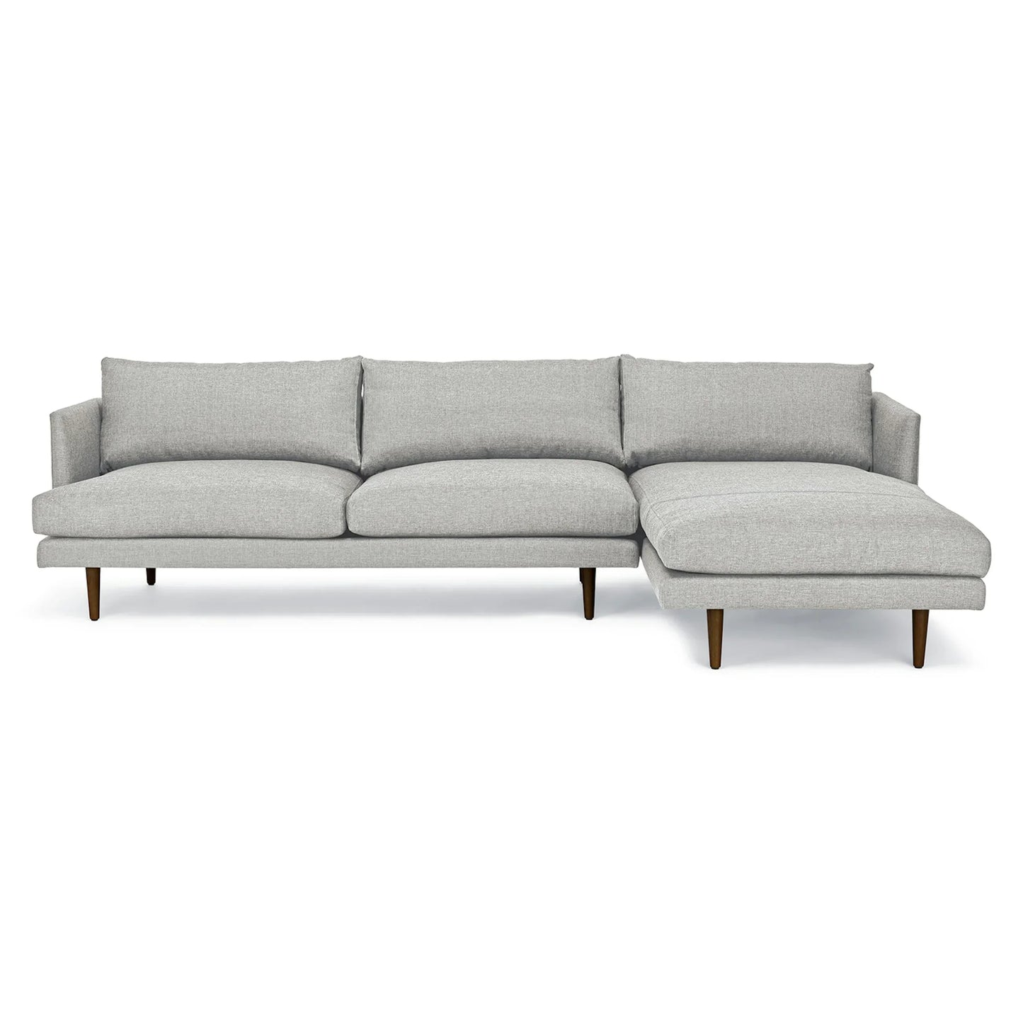 Anne Sofa | L Shaped Sectional | Polyfill Cushion (9.3 feet) XL | Removable Fabric