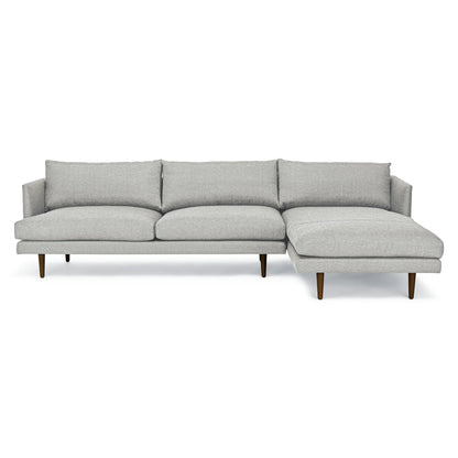 Anne Sofa | L Shaped Sectional | Polyfill Cushion (9.3 feet) XL | Removable Fabric