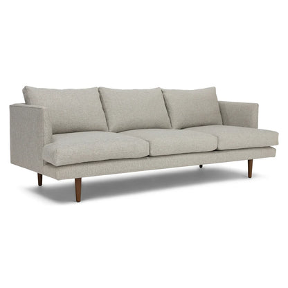 Anne Sofa | 3 Seater | Down-feather Back Cushion (7 feet) | Removable Fabric