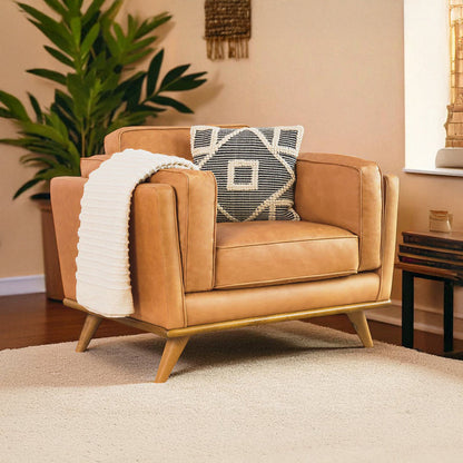 Lumo Sofa | 1 Seater Genuine Leather