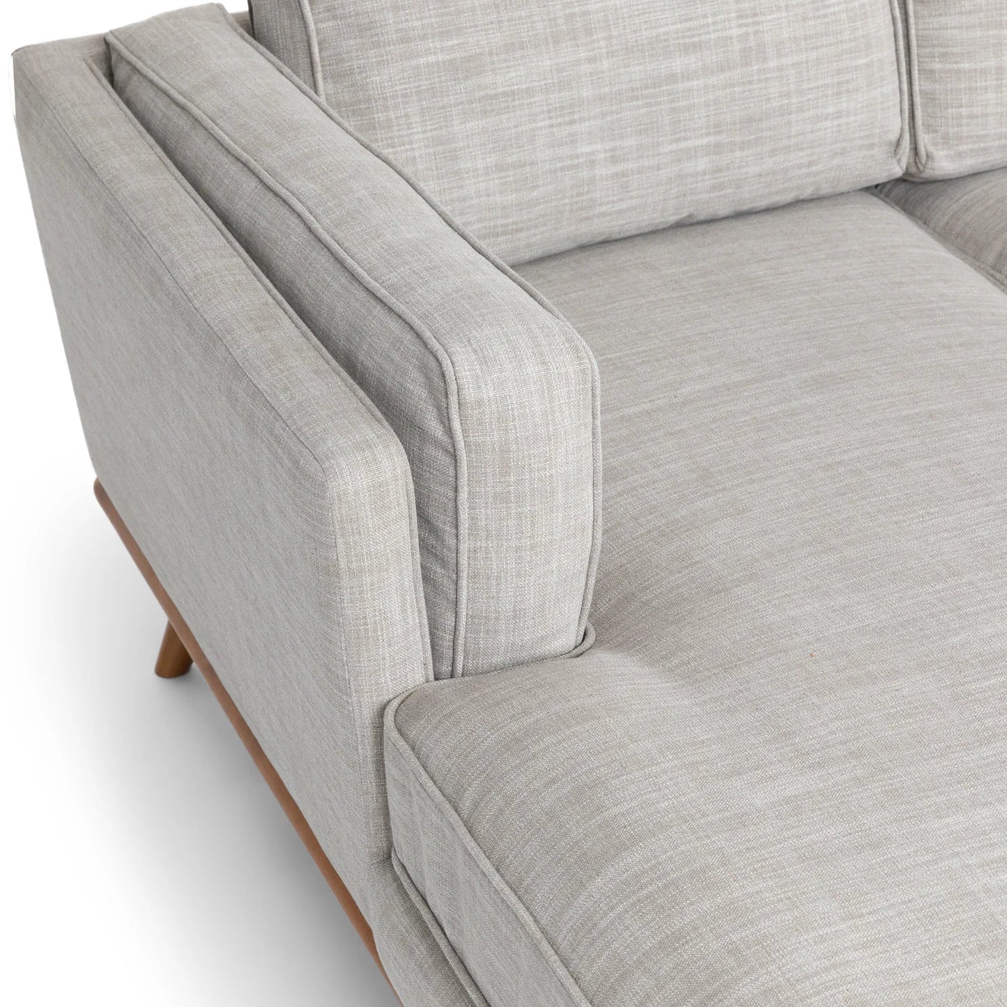 Lumo Sofa | L Shaped Sectional | Polyfill Cushions (7.5 feet)