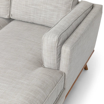 Lumo Sofa | L Shaped Left Sectional | Polyfill Cushions (7.5 feet)