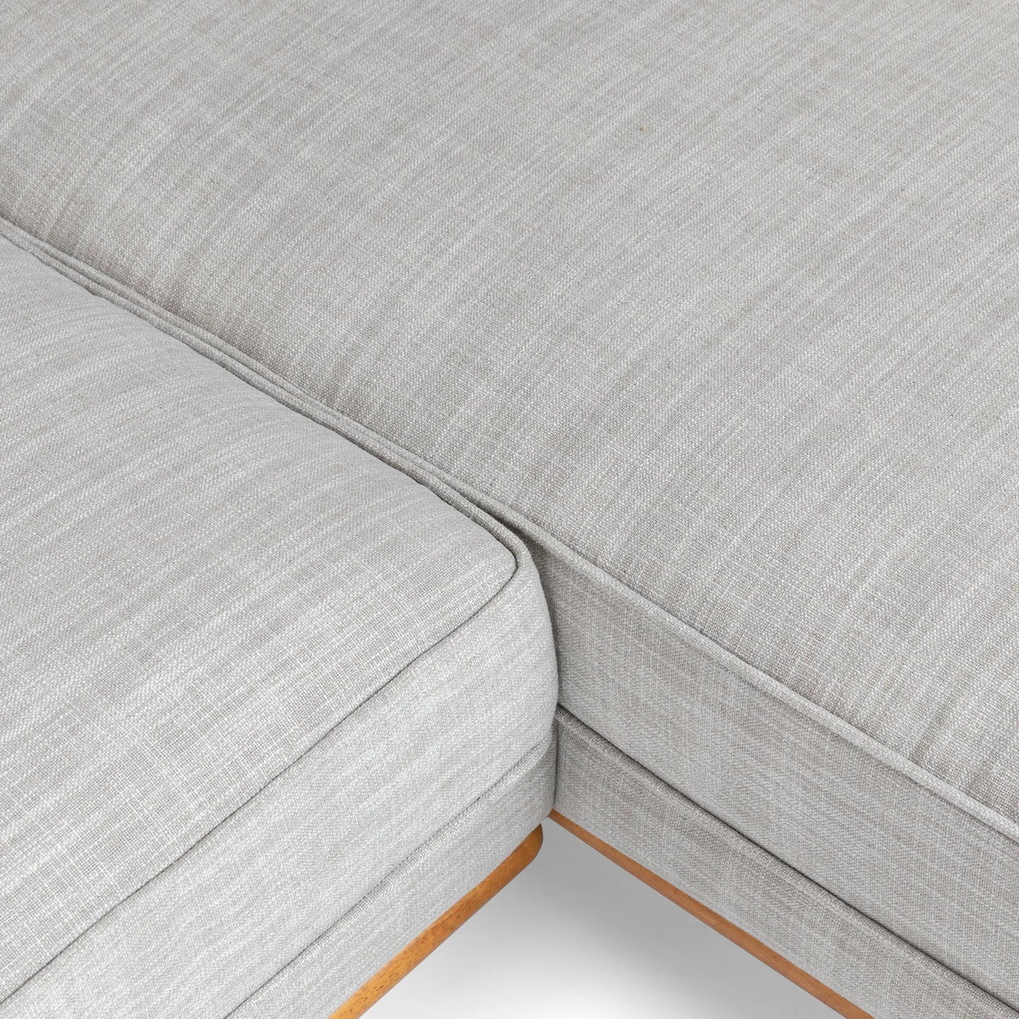 Lumo Sofa | L Shaped Left Sectional | Polyfill Cushions (7.5 feet)