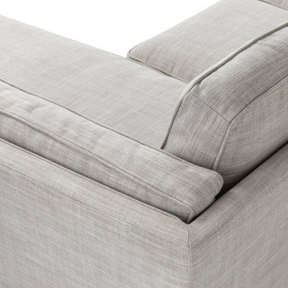 Lumo Sofa | L Shaped Left Sectional | Polyfill Cushions (7.5 feet)