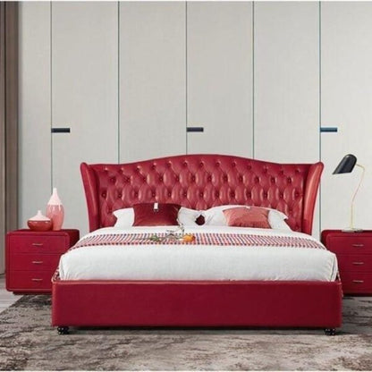 Amazing Upholstered Bed Without Storage In Leatherette