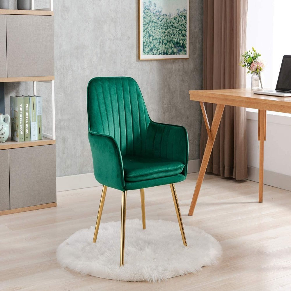 Oppo Suede Accent Chair