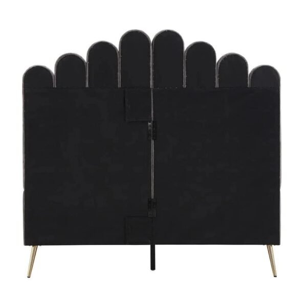 Jame Bed Without Storage In Suede