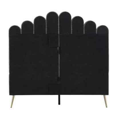 Jame Bed Without Storage In Suede