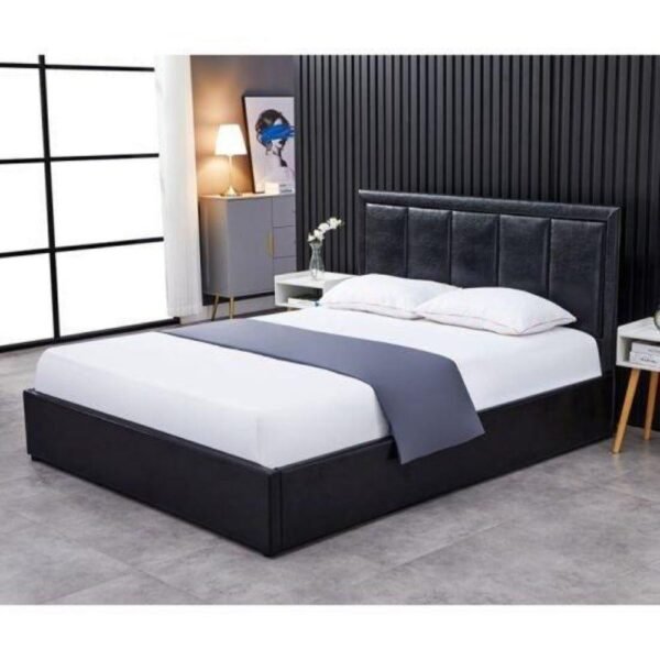 Amazon Upholstered Bed Without Storage In Leatherette