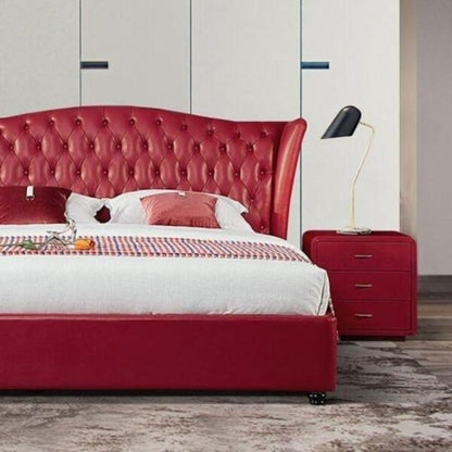 Amazing Upholstered Bed Without Storage In Leatherette