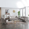 Tesla Straight Line Sofa Set in Grey