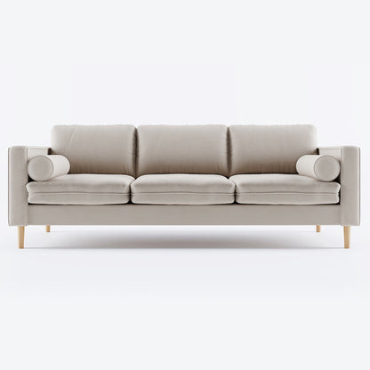 Palo Sofa (Split Seats) | 3+ Seater (7 feet) | Removable Fabrics