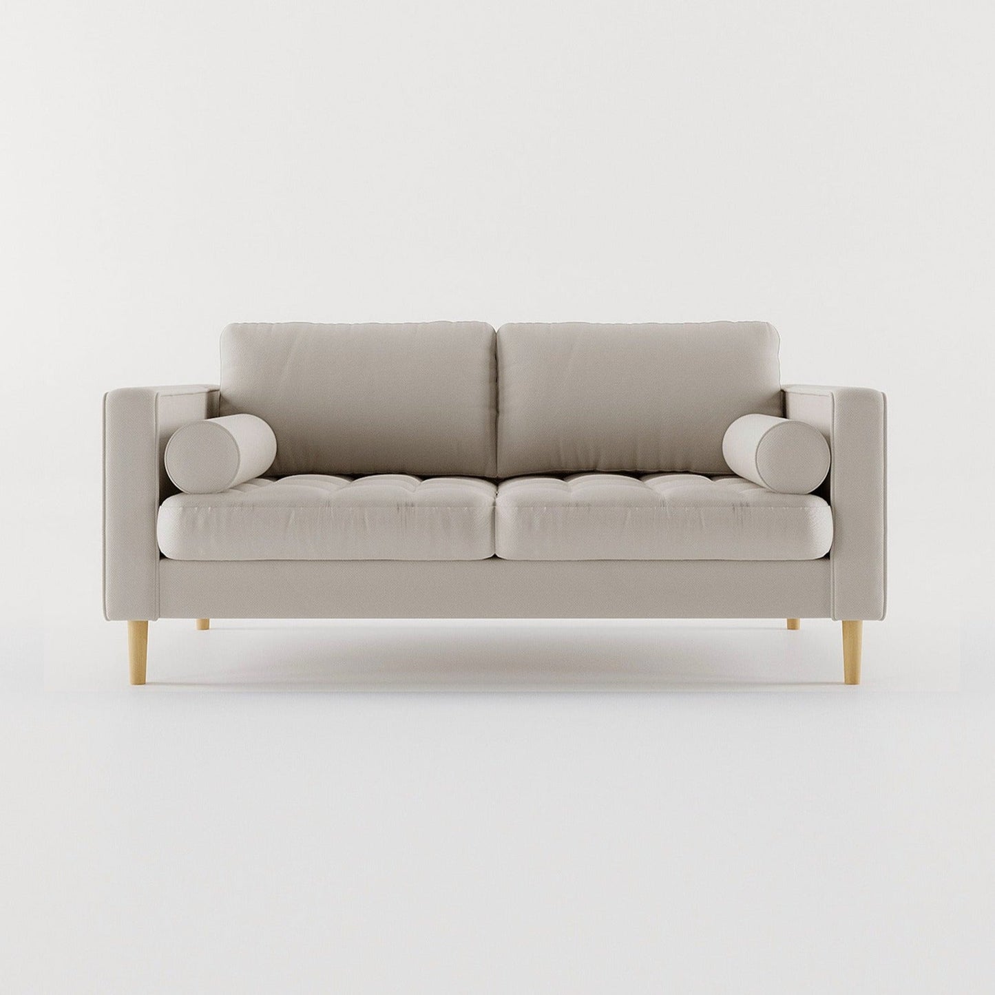 Palo Sofa T (Split Seats) | 2.5 Seater (6 feet) | Tufted