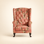 Jade Wingback Chair – front view