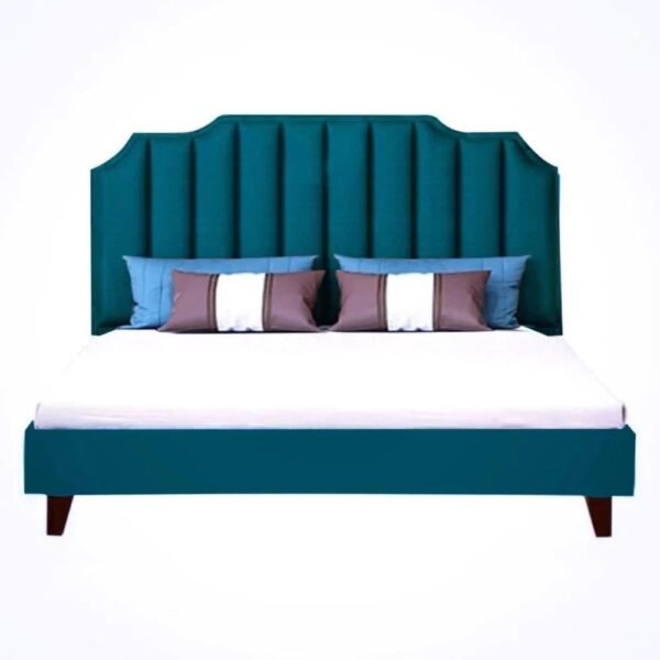 Milan Upholstered Bed Without Storage In Suede