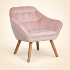Karris Accent Chair – three-quarter view