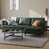 Palo Sofa | L-Shaped Sectional with Chaise (8.25 feet) | Italian Leather Sofa
