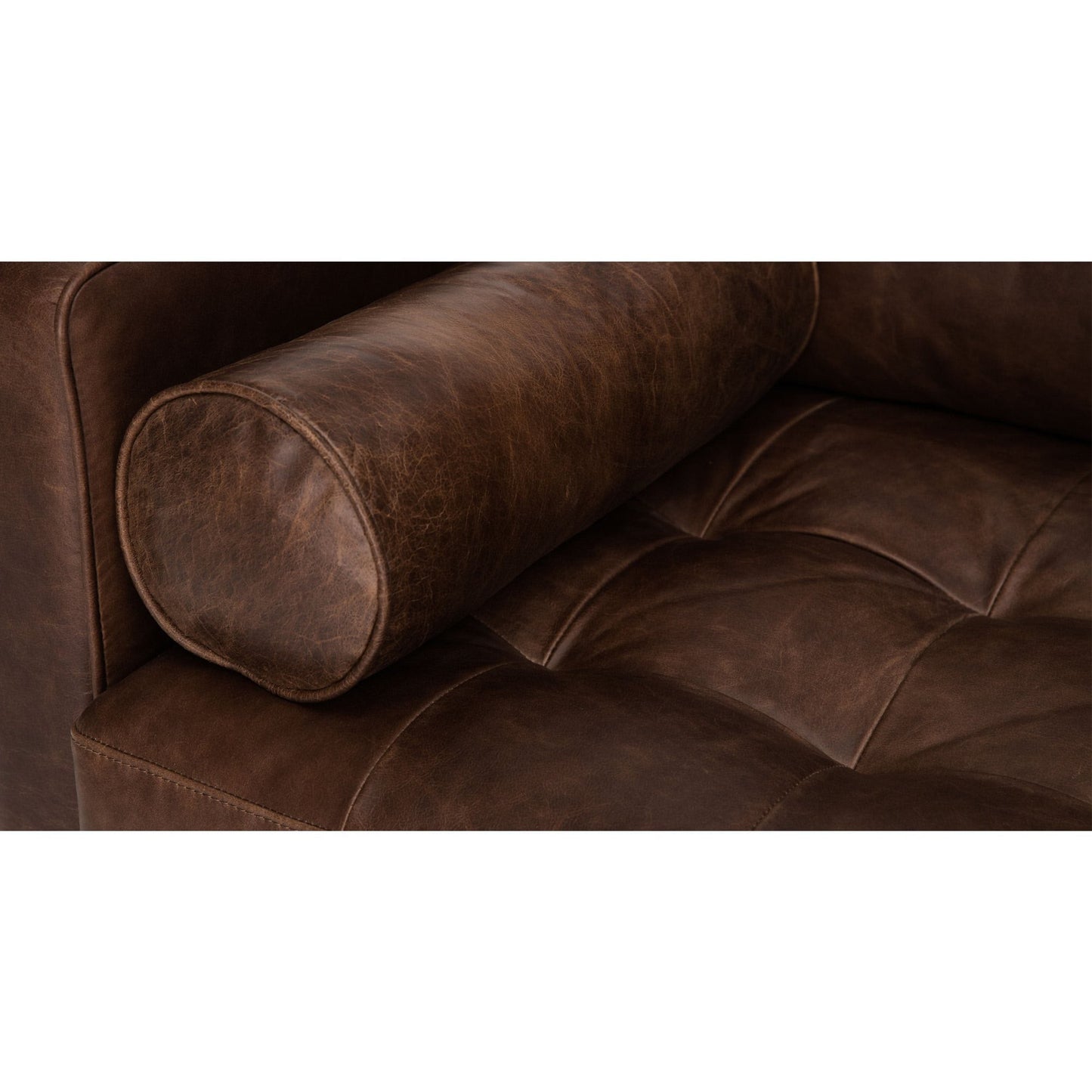 Palo Sofa | L-Shaped Sectional with Chaise (8.25 feet) | Italian Leather Sofa
