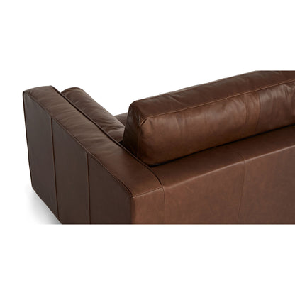 Palo Sofa | L-Shaped Right Sectional with Chaise (8.25 feet) | Italian Leather Sofa