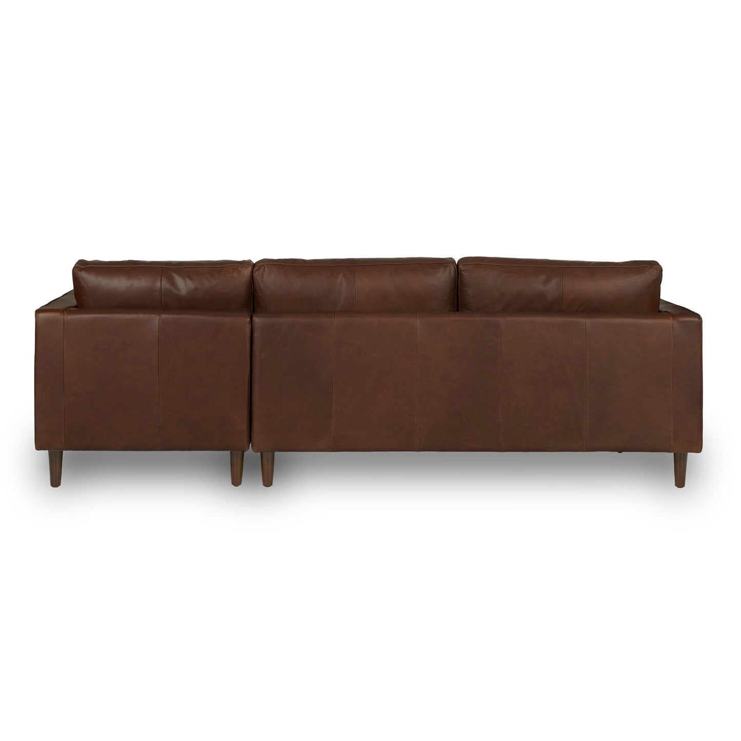 Palo Sofa | L-Shaped Sectional with Chaise (8.25 feet) | Italian Leather Sofa