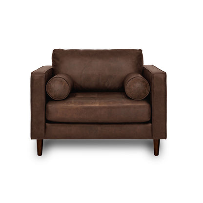 Palo Sofa | 1 Seater Italian Leather Sofa (3.5 feet)