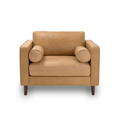 Palo Sofa | 1 Seater Italian Leather Sofa (3.5 feet)