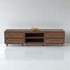 Stava Modular Credenza System | Solid Walnut/Teak/Oak Wood (2x3) | 8 Feet Length