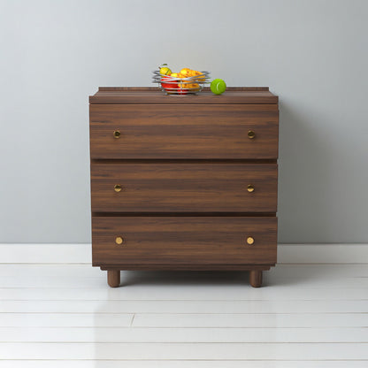 Stava Modular Drawer System | Solid Walnut/Teak/Oak Wood (3x1) | 3 Feet Length