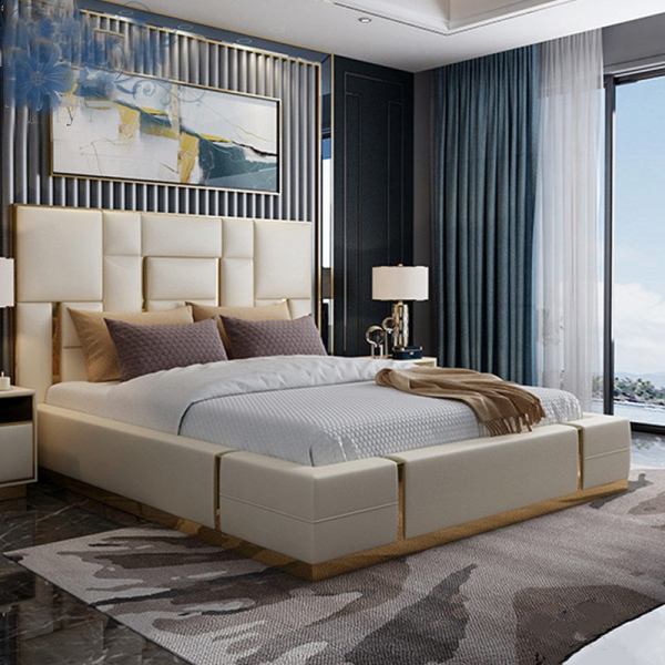 Julius Pro Upholstered Luxury Bed Manual Storage In Leatherette