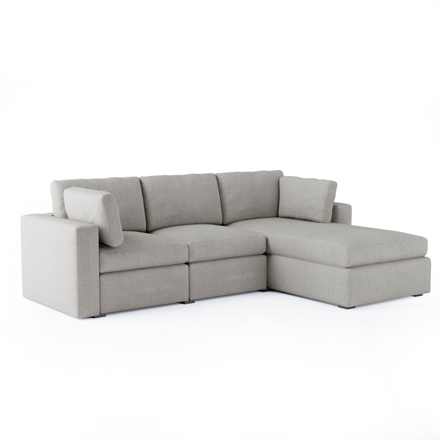 Node Sofa | L Shaped Sofa | 3 Seater (8 x 5.5 feet)