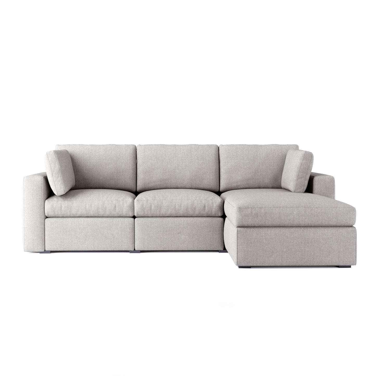 Node Sofa | L Shaped Sofa | 3 Seater (8 x 5.5 feet)