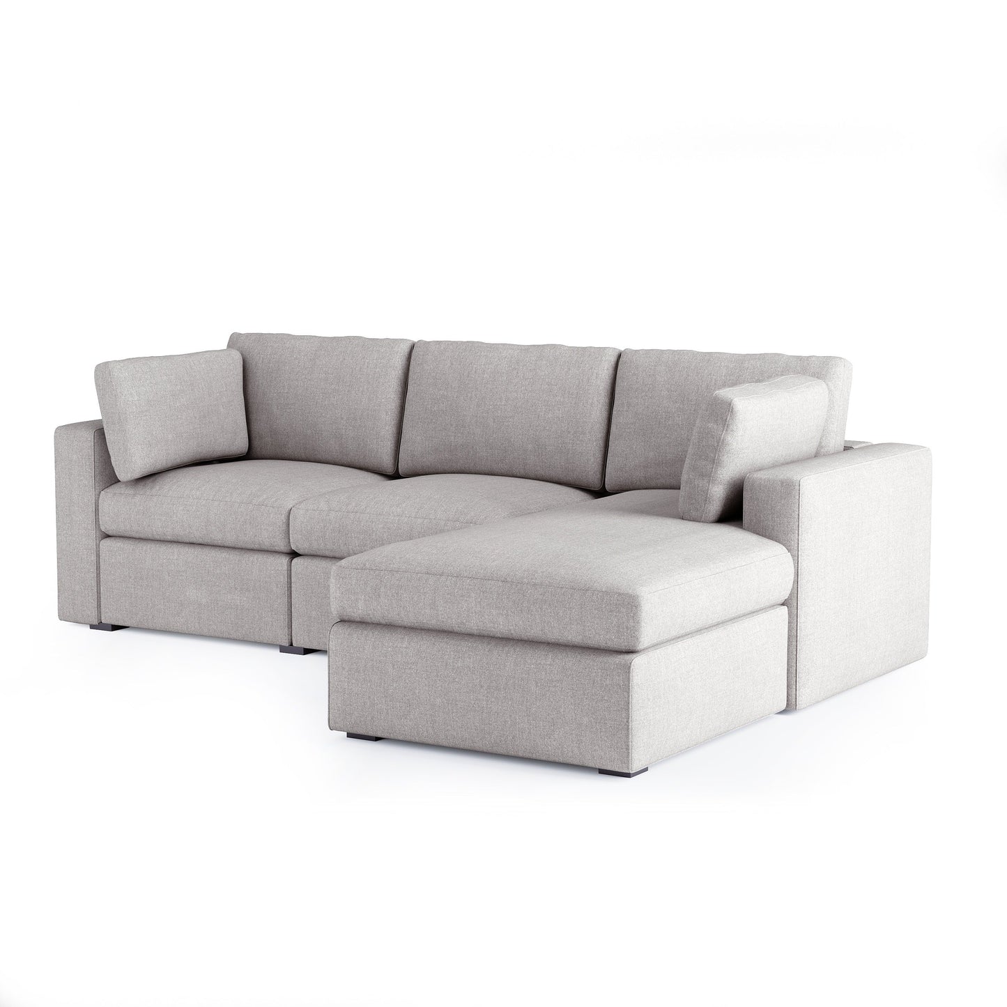 Node Sofa | L Shaped Sofa | 3 Seater (8 x 5.5 feet)