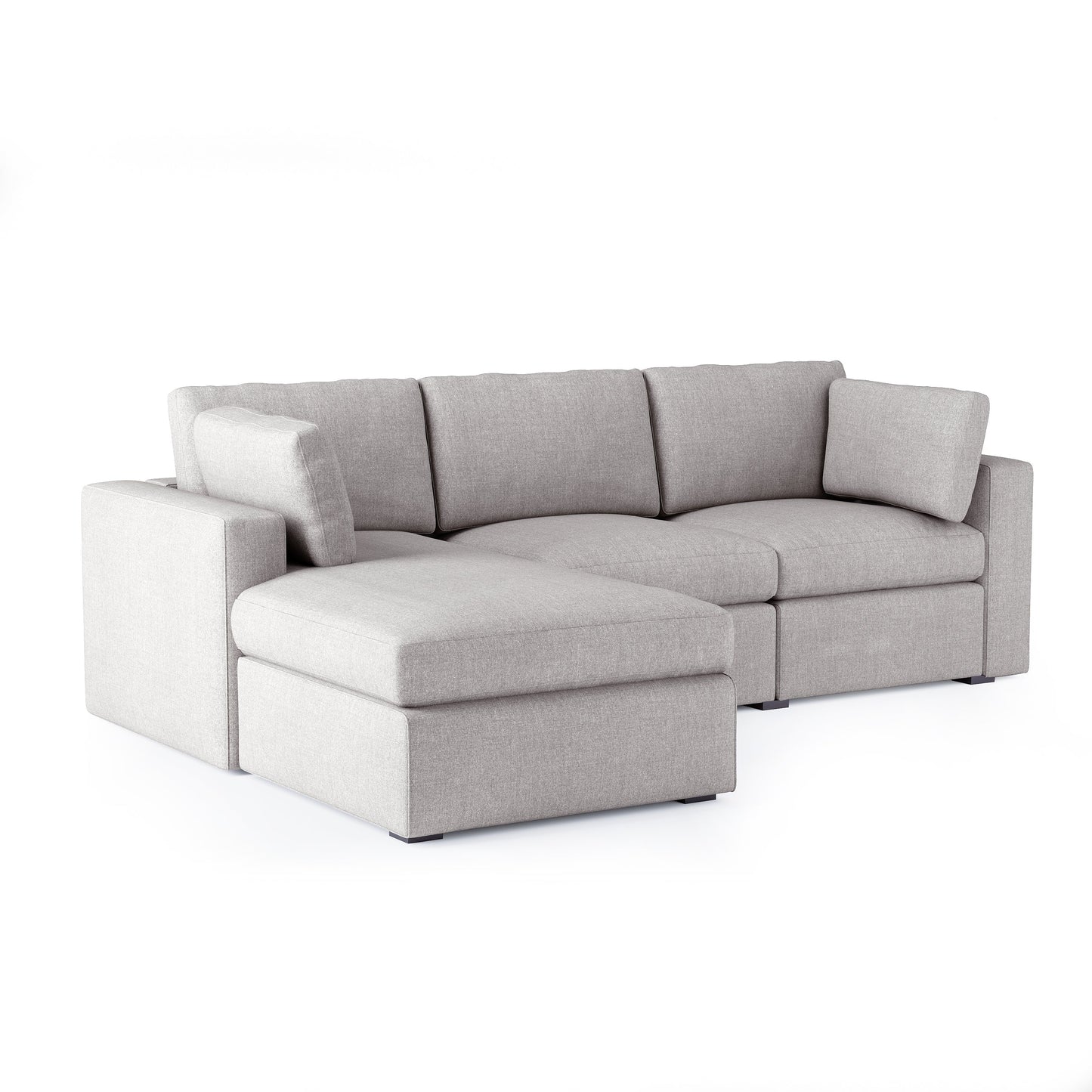 Node Sofa | L Shaped Sofa | 3 Seater (8 x 5.5 feet)