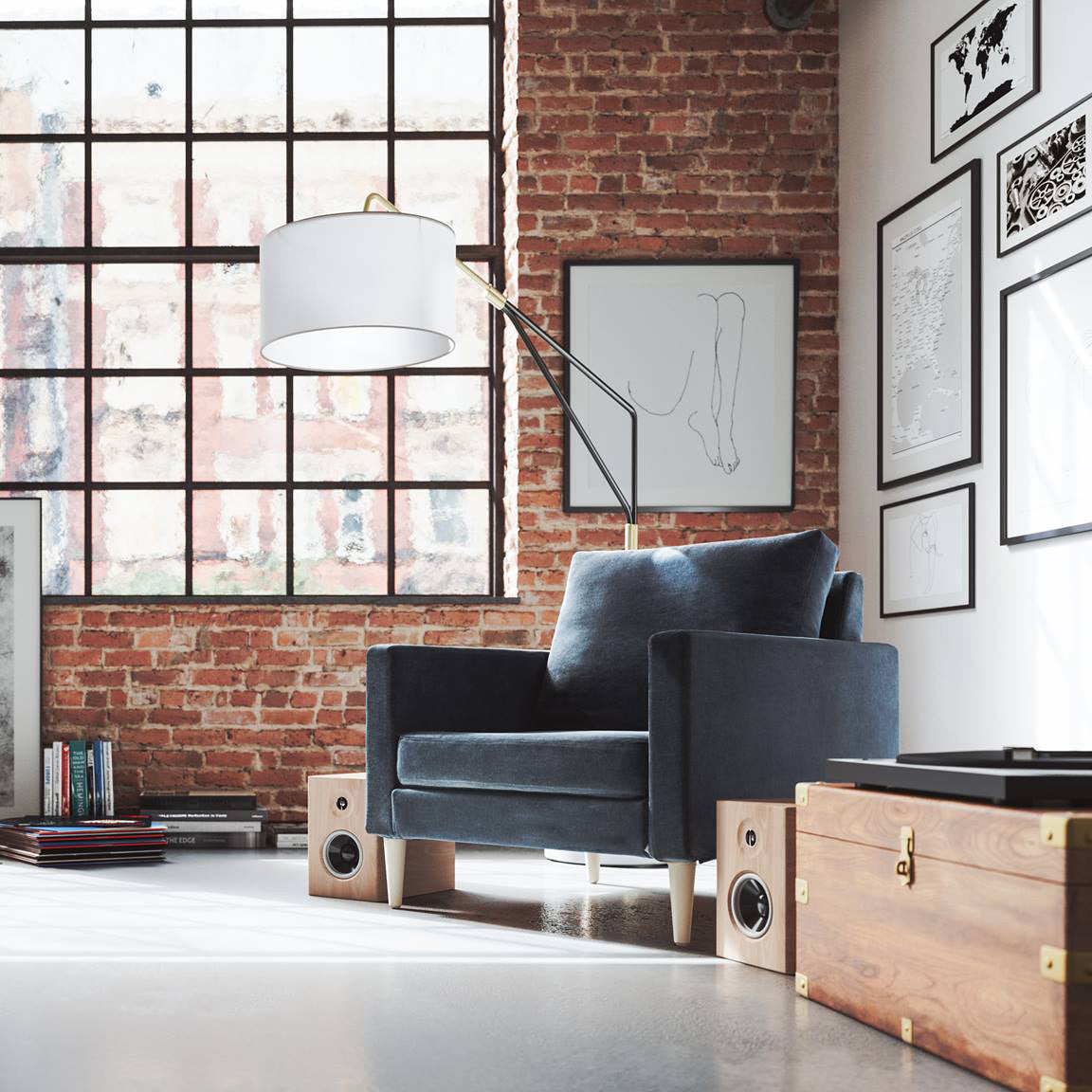 Lore Sofa | 2 Seater Sofa (5 feet) | High Back Sofa