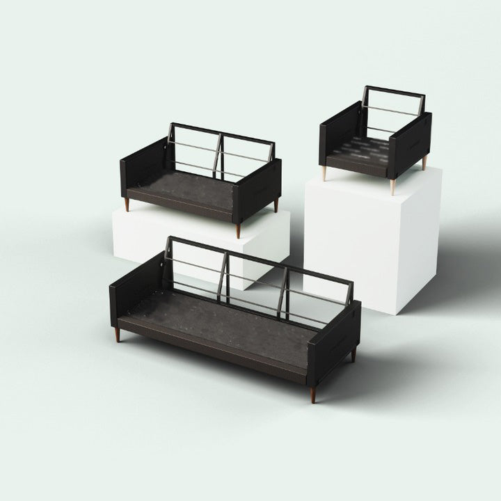 Lore Sofa | 1 Seater Italian Leather Sofa (3 feet)