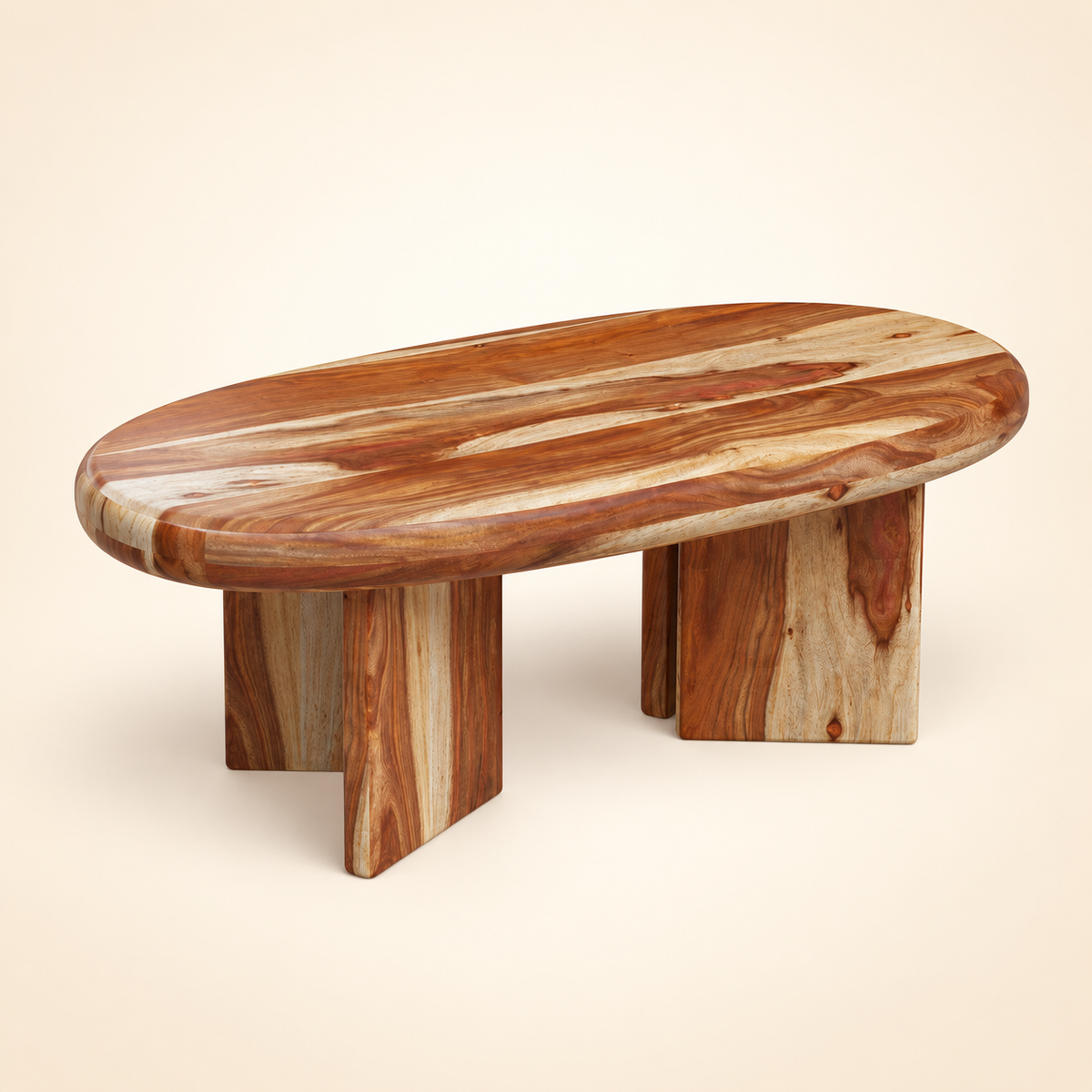 Lucas Coffee Table - elevated tabletop view