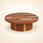 Luis Large Coffee Table - elevated tabletop view