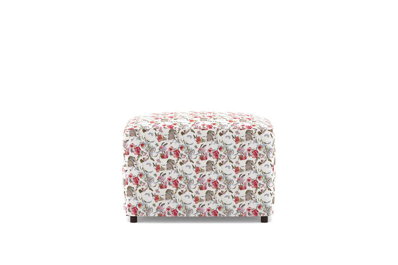 Pouffe Fabric Ottoman