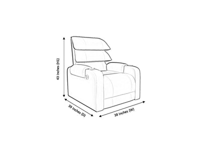 Manchester Fabric Recliner